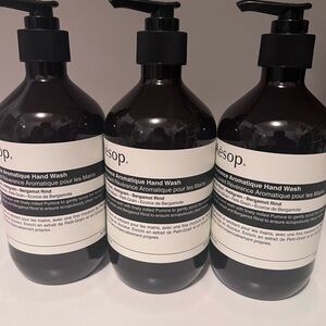 Brand new Aesop Reverence Hand soap BUNDLE of 3